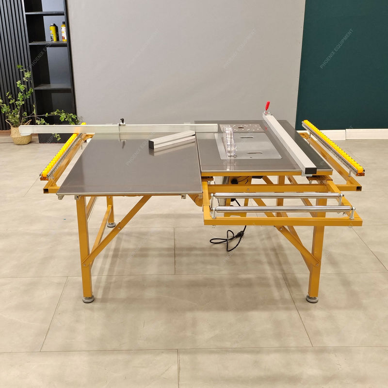 Taglio per la lavorazione del legno PDMJ16 Piccola sega a pannello verticale pieghevole con lama principale da sega da 3kw