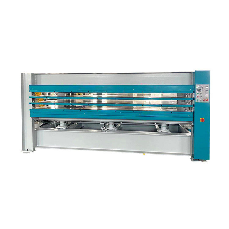 Negozi di materiali da costruzione MDF Melamina Porta Skin Making Machine Hydraulic Hot Press Machine