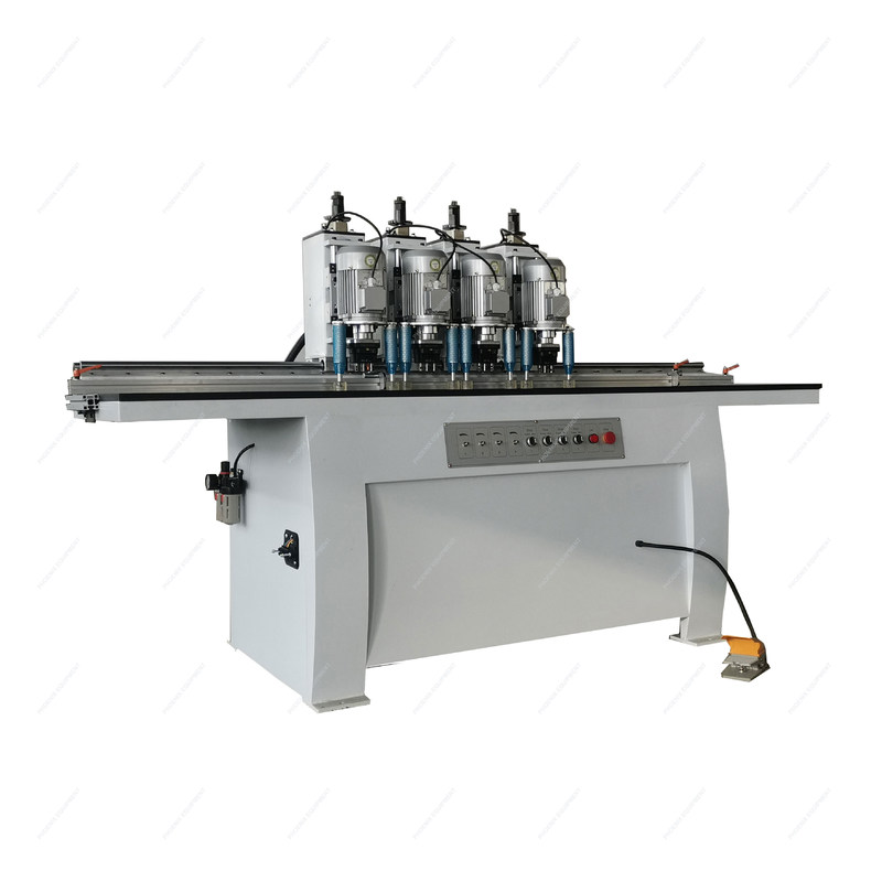 Localisatore CNC per la lavorazione del legno normale Legno 4 Testa Perforazione Banch Torno Perforazione fresatura