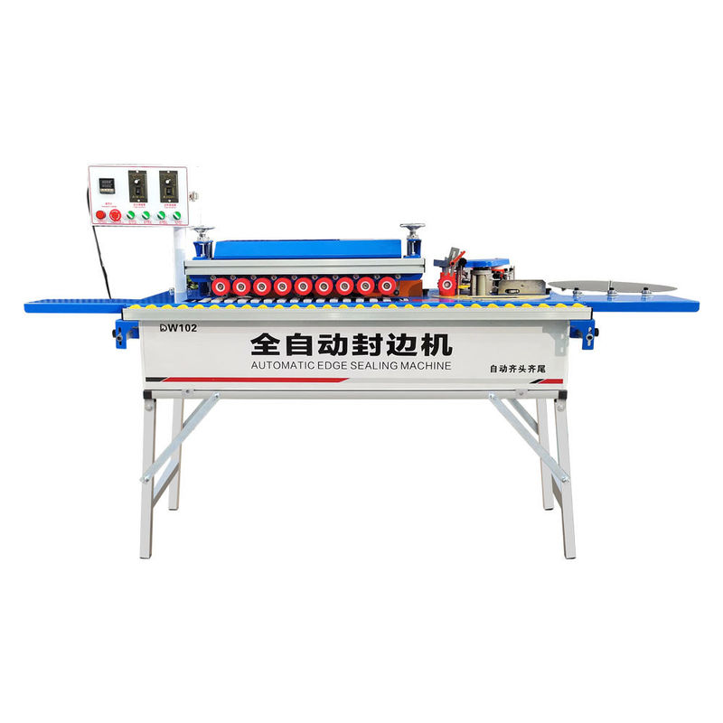 Macchina di rivestimento per bordure di mobili su misura con piccole dimensioni e taglio automatico da DW102