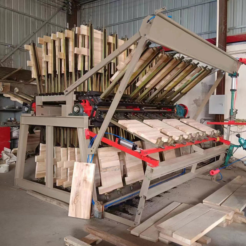 MY2500B-14 Big Board 14 file Pneumatic Pressure Composer Porta di legno Press Clamp Carrier