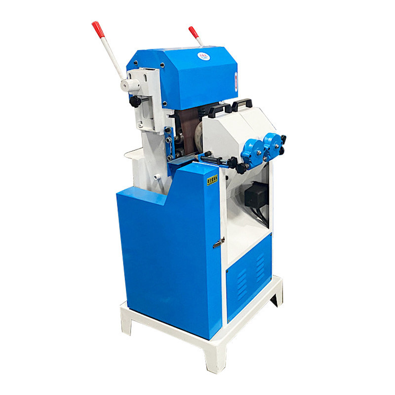 Macchine per la levigatura del legno a doppia cintura Rod rotondo per gomma Rod scopa Rod di ferro Verticale di rettifica