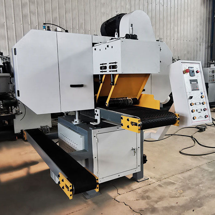 MJ300 Alta velocità alimentazione automatica grande fino segato legno massello taglio a banda orizzontale sega macchina