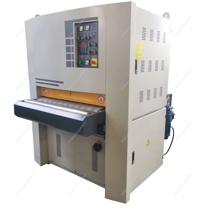 Cnc Industrial Flat Board Vacuum Wide Belt Legno pavimento Legno compensato Legno di cartone sabbia macchina