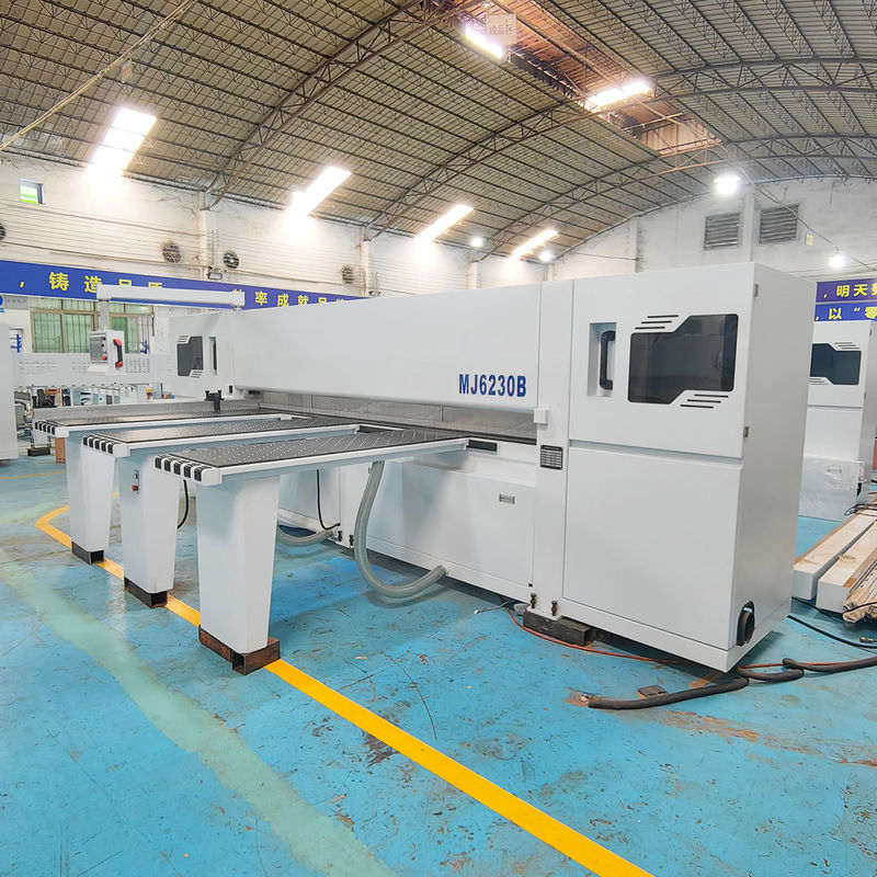 3800 KG MJ6230B Seghe a trave automatiche per la lavorazione del legno per il taglio di assi di legno