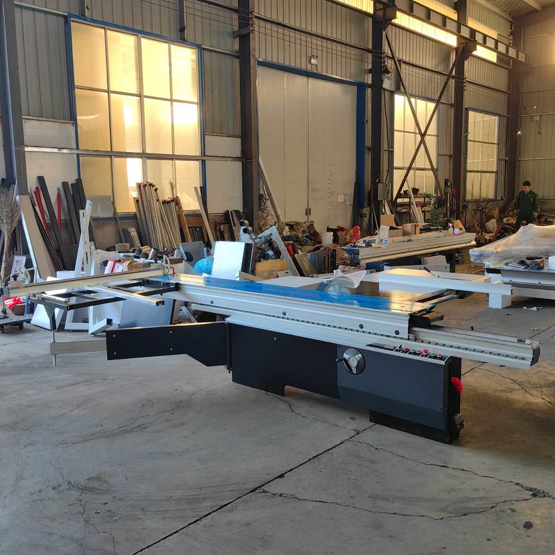 Seghe di precisione a pannello orizzontale per la lavorazione del legno lunghezza massima di taglio 3200 mm