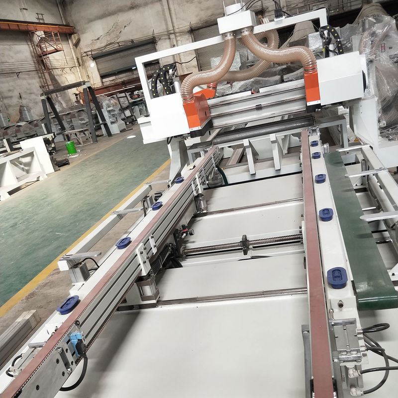 Velocità MJ-27308 lavorazione del legno CNC porta automatica in legno pannello di legno quattro bordi laterali seghe di taglio