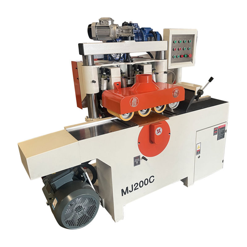 Piccolo divisore di materiale con sega a lame quadrate in legno ad alta velocità e potenza di 11 kW