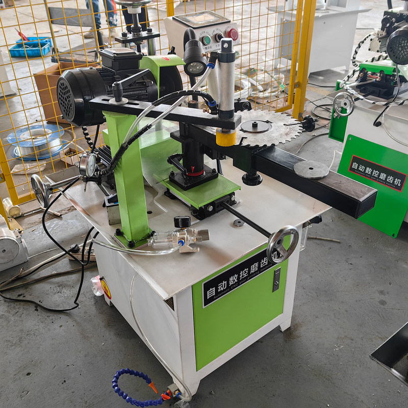 2800 r/min Velocità della ruota di rottura Macchina di affilamento della lama dei denti con funzione automatica