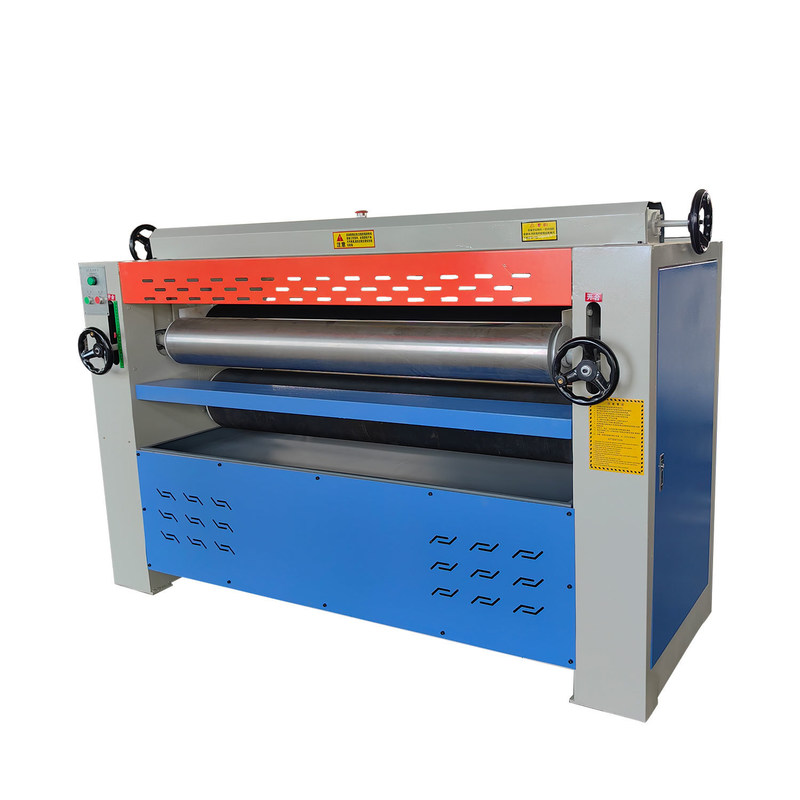 2.2kw Macchina adesiva per la lavorazione del legno per l'assemblaggio di grandi assi nei negozi di materiali da costruzione