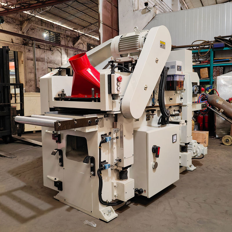 5.5kw Spindle di fondo Spessore a pianta a doppio lato per la lavorazione del legno pesante