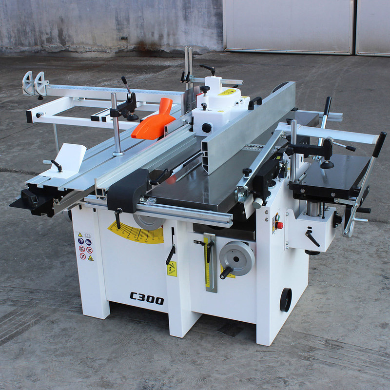 C300 macchina combinata per la lavorazione del legno pianificatore spessore tagliatore velocità di rotazione 5700 giri al minuto