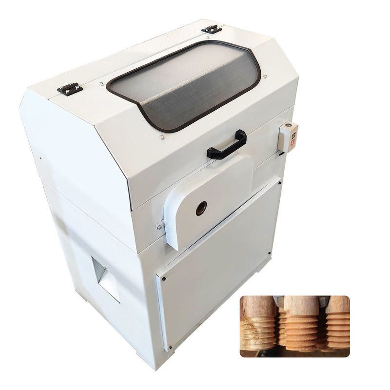 120 KG Legno rotondo per la lavorazione dei denti martello scopa maniglie scopa manicottiere macchina per la lavorazione del legno