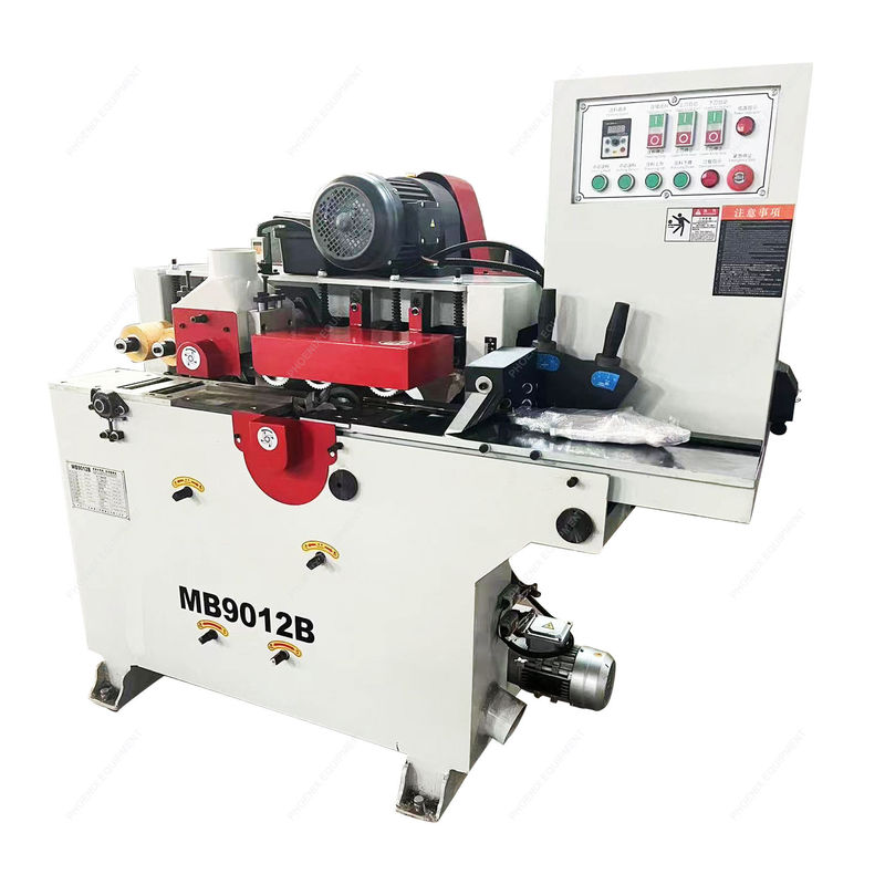 5.5kw*2 Macchine a manicotto di potenza Sander Mop Round Sticks Polishing Solid Wood Sanding Machine MB9012B